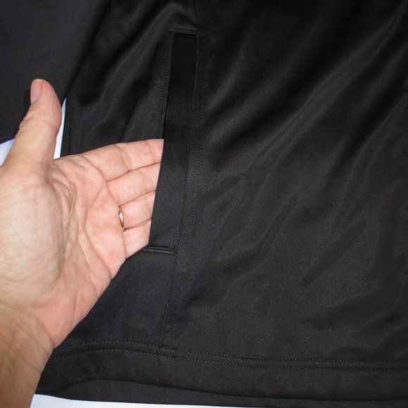 4/$14 NWT XERSION mens JACKET light weight ATHLETIC black SIZE L - Picture 6 of 11